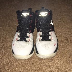 Under Amour Curry 2’s - suit and tie.